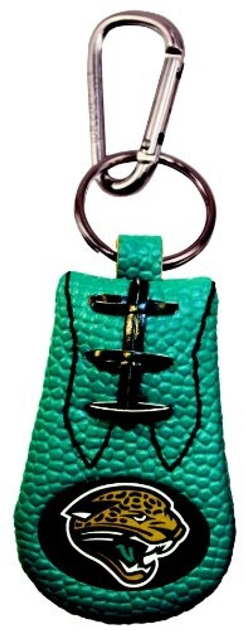 Jacksonville Jaguars Keychain Team Color Football CO - Sports Collectibles, Sports Memorabilia, Sports Fan Shop, Sports Gifts