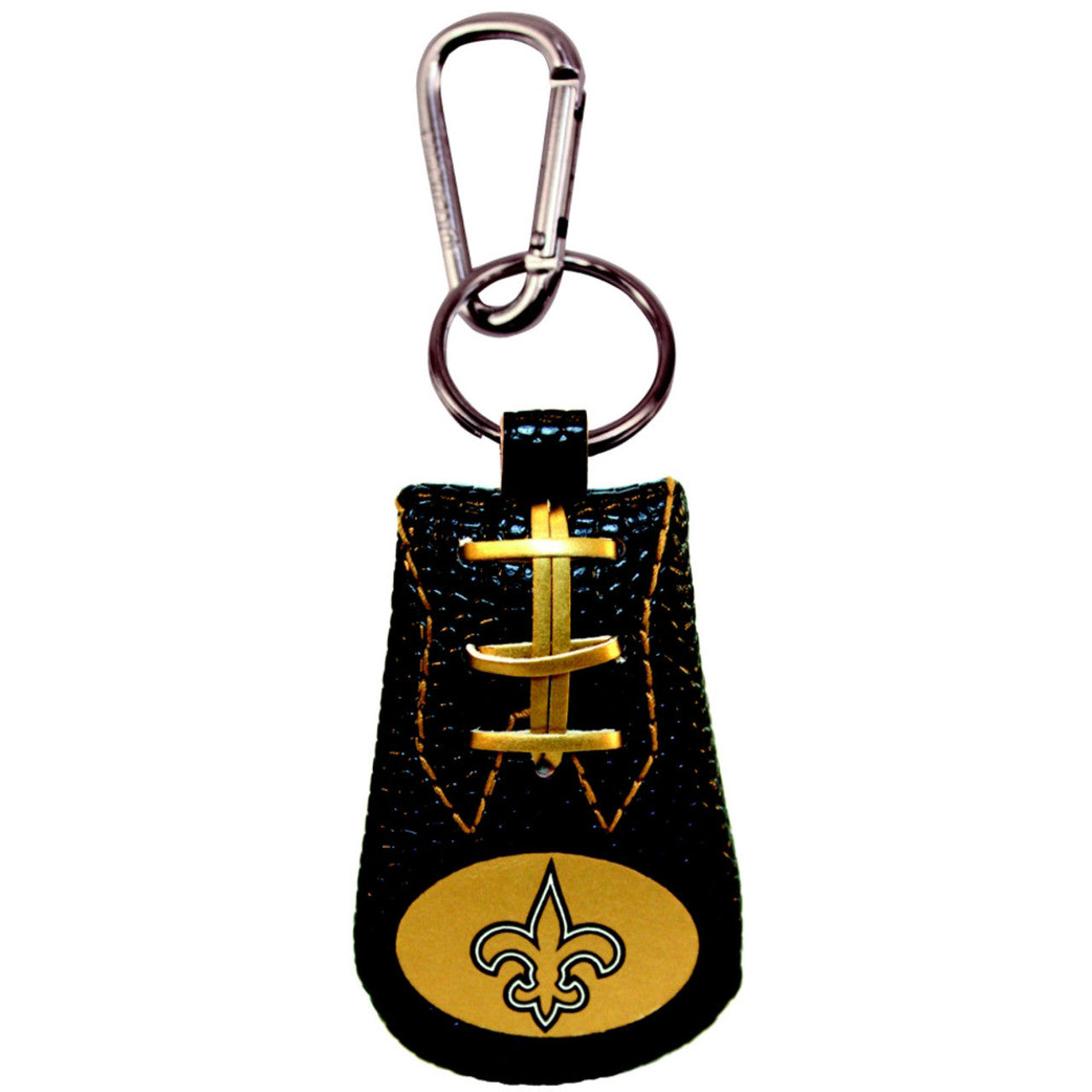 New Orleans Saints Keychain Team Color Football CO - Sports Collectibles, Sports Memorabilia, Sports Fan Shop, Sports Gifts