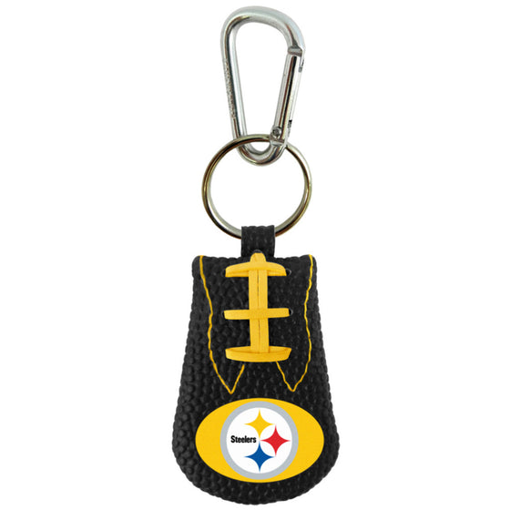 Pittsburgh Steelers Keychain Team Color Football CO - Sports Collectibles, Sports Memorabilia, Sports Fan Shop, Sports Gifts