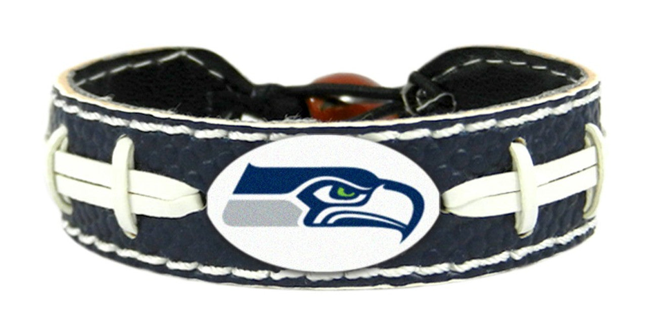 Seattle Seahawks Bracelet Team Color Football CO - Sports Collectibles, Sports Memorabilia, Sports Fan Shop, Sports Gifts