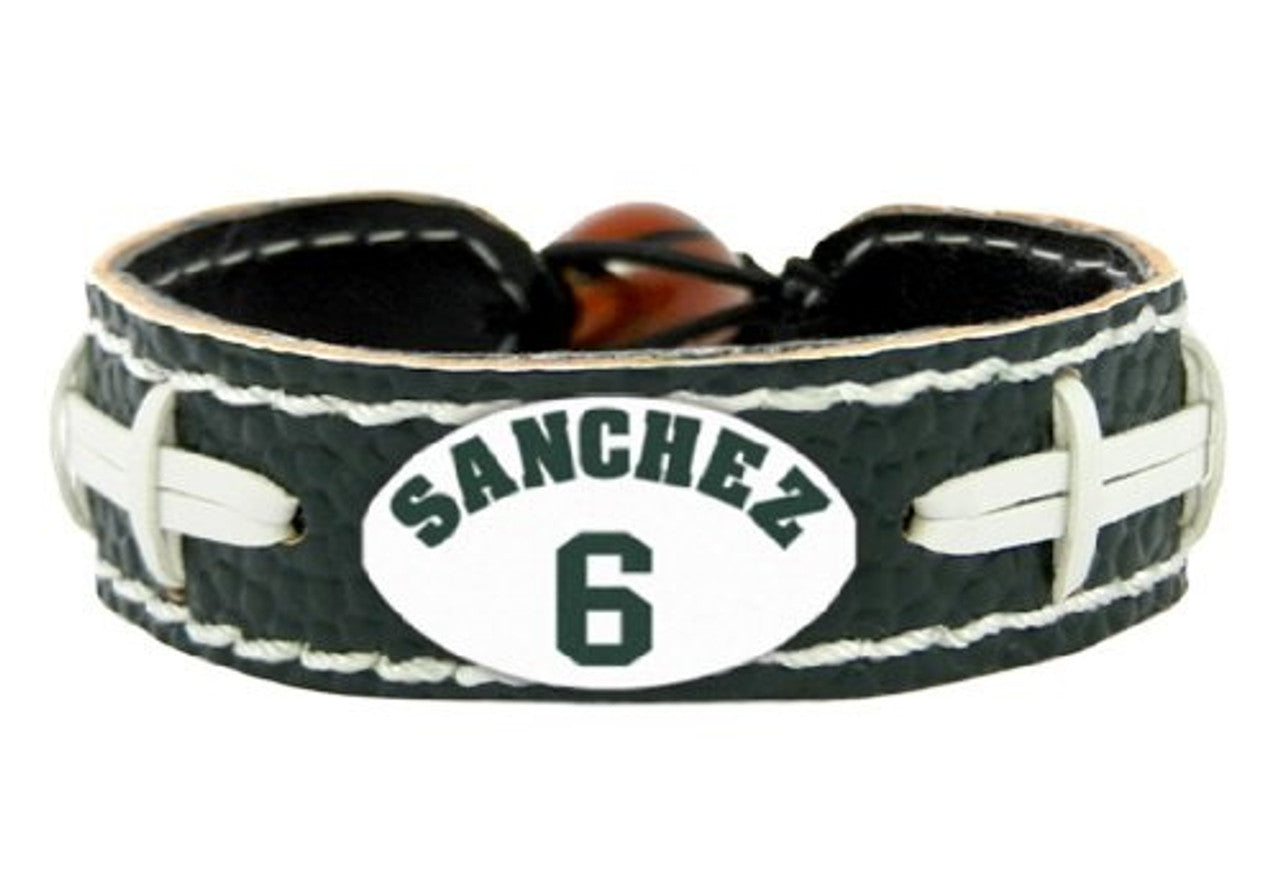New York Jets Bracelet Team Color Mark Sanchez Design CO - Sports Collectibles, Sports Memorabilia, Sports Fan Shop, Sports Gifts