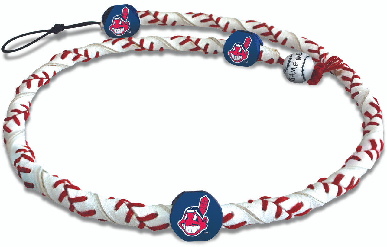 Cleveland Indians Necklace Frozen Rope Classic Baseball CO - Sports Collectibles, Sports Memorabilia, Sports Fan Shop, Sports Gifts