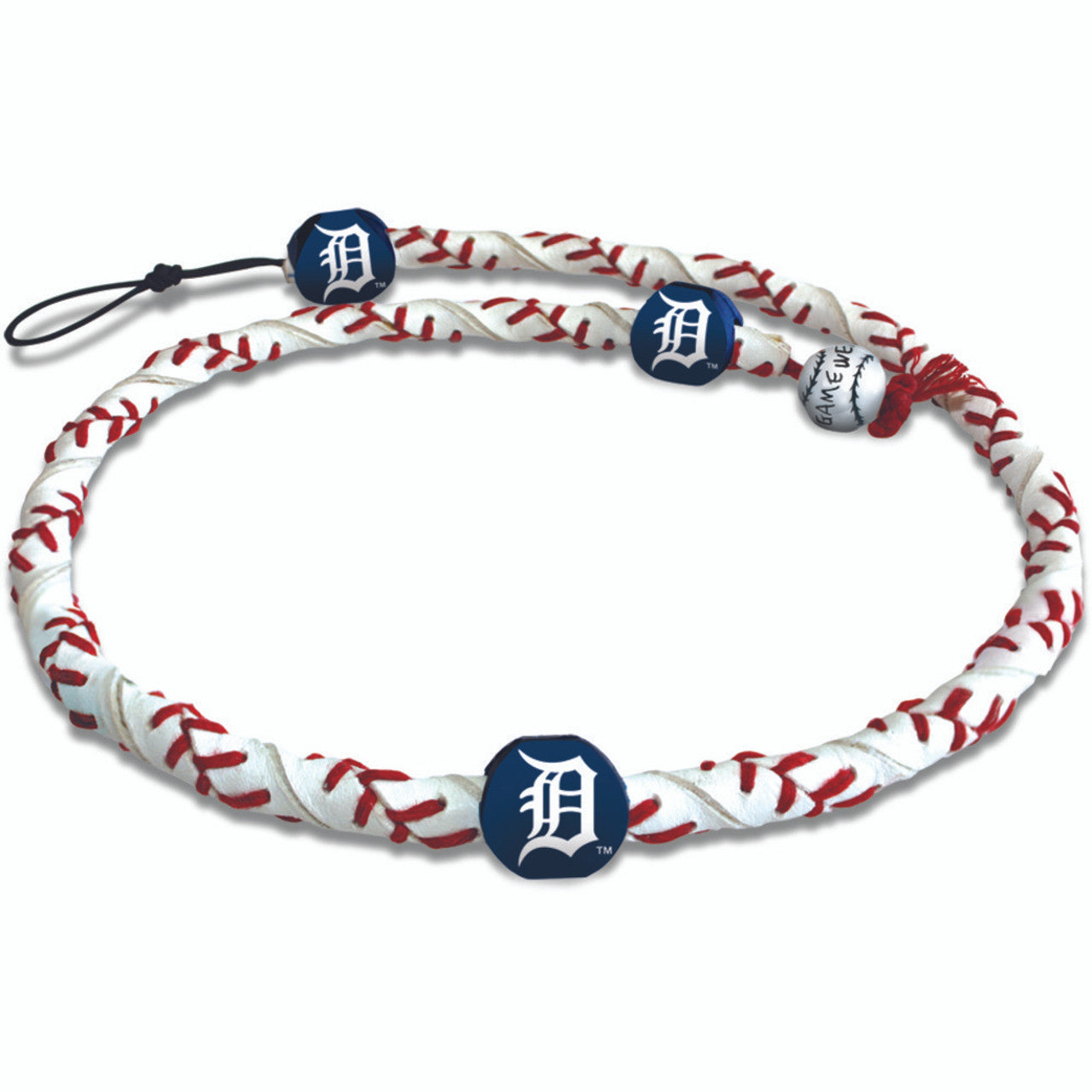 Detroit Tigers Necklace Frozen Rope Baseball CO - Sports Collectibles, Sports Memorabilia, Sports Fan Shop, Sports Gifts