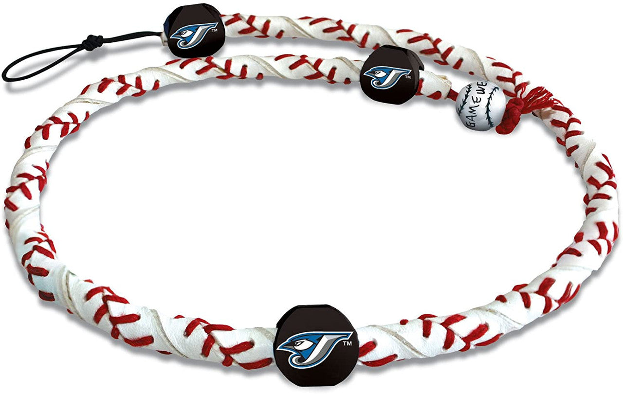 Toronto Blue Jays Necklace Frozen Rope Classic Baseball CO - Sports Collectibles, Sports Memorabilia, Sports Fan Shop, Sports Gifts
