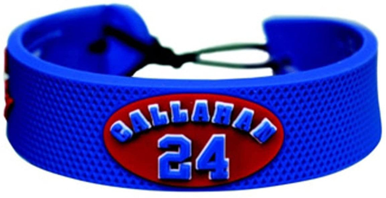 New York Rangers Bracelet Team Color Jersey Ryan Callahan Design CO - Sports Collectibles, Sports Memorabilia, Sports Fan Shop, Sports Gifts