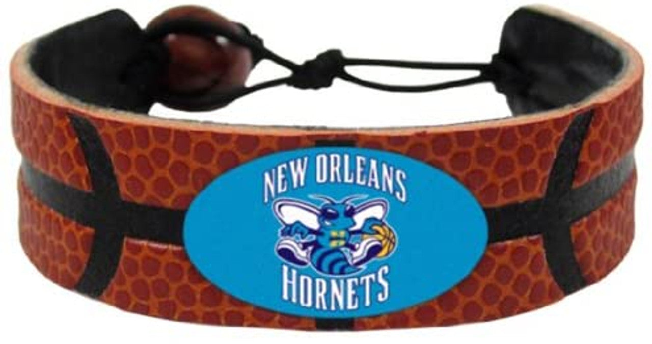 New Orleans Hornets Bracelet Classic Basketball CO - Sports Collectibles, Sports Memorabilia, Sports Fan Shop, Sports Gifts