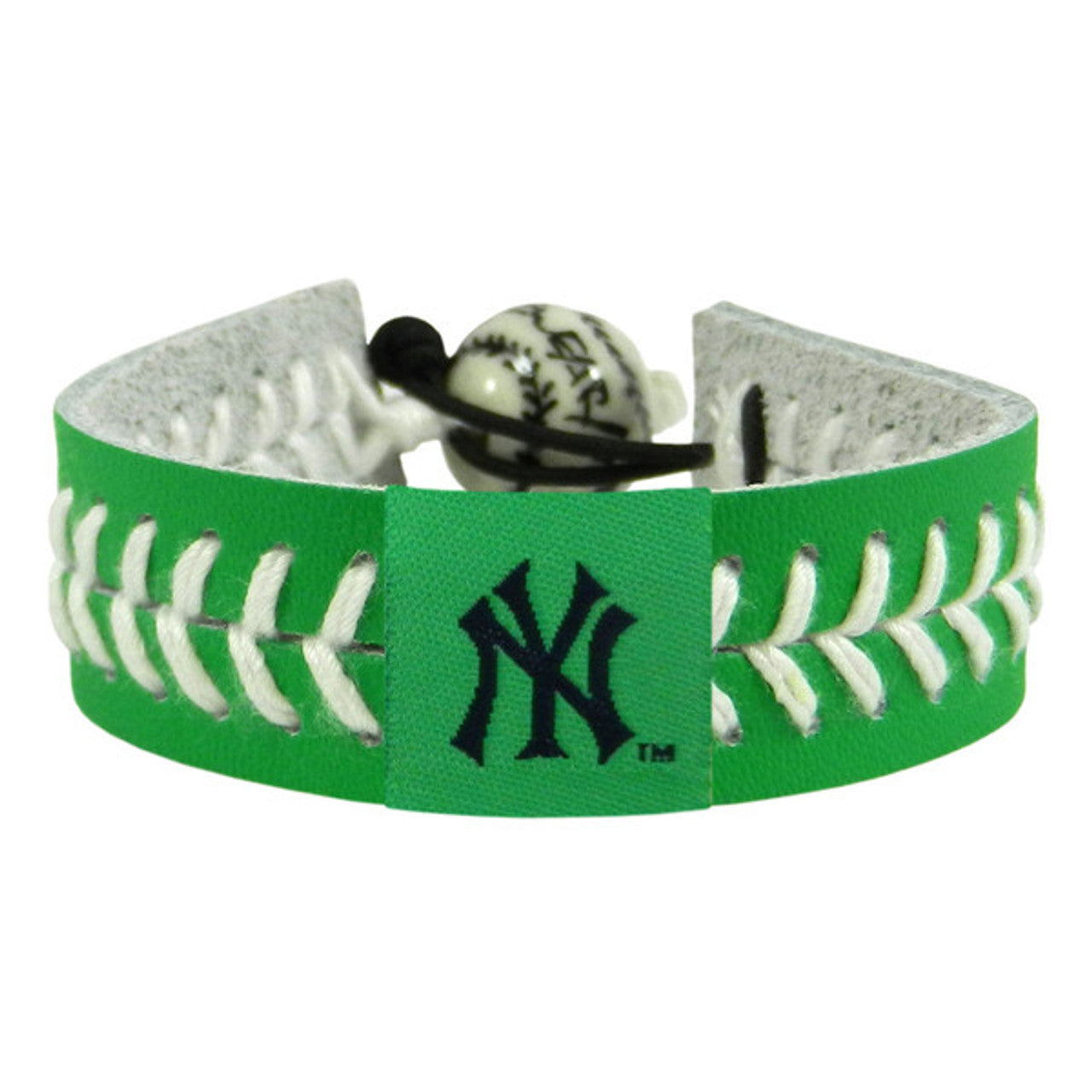 New York Yankees Bracelet Baseball St. Patrick's Day CO - Sports Collectibles, Sports Memorabilia, Sports Fan Shop, Sports Gifts