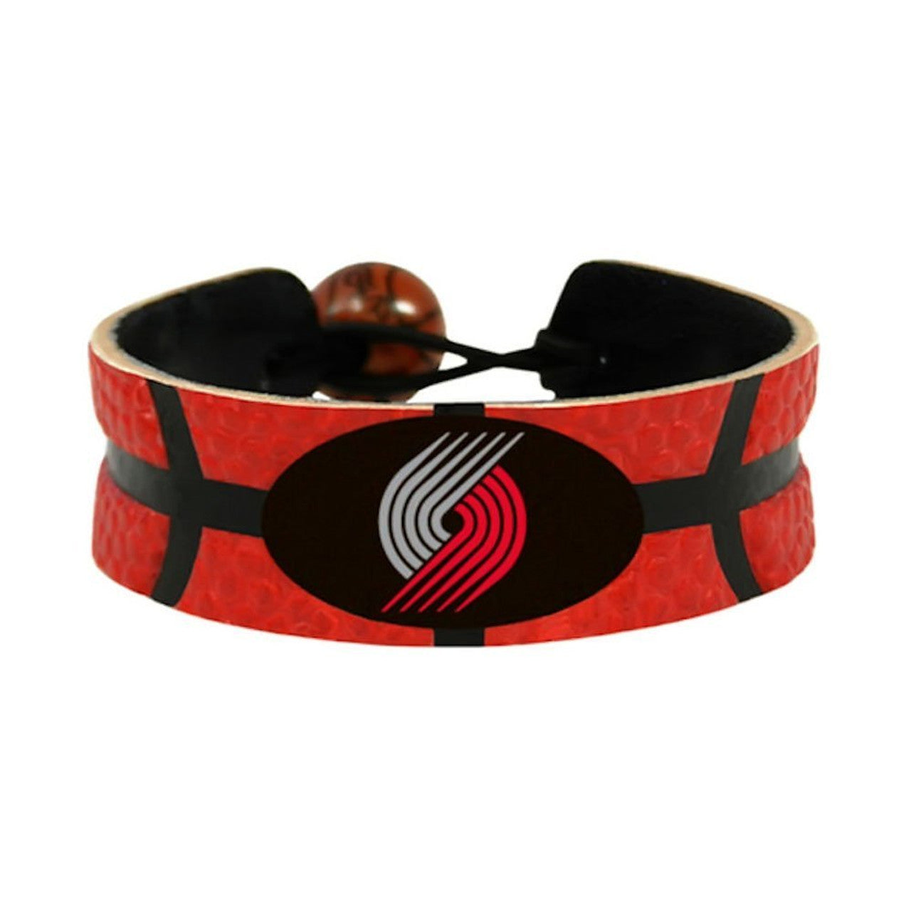 Portland Trail Blazers Bracelet Team Color Basketball CO - Sports Collectibles, Sports Memorabilia, Sports Fan Shop, Sports Gifts