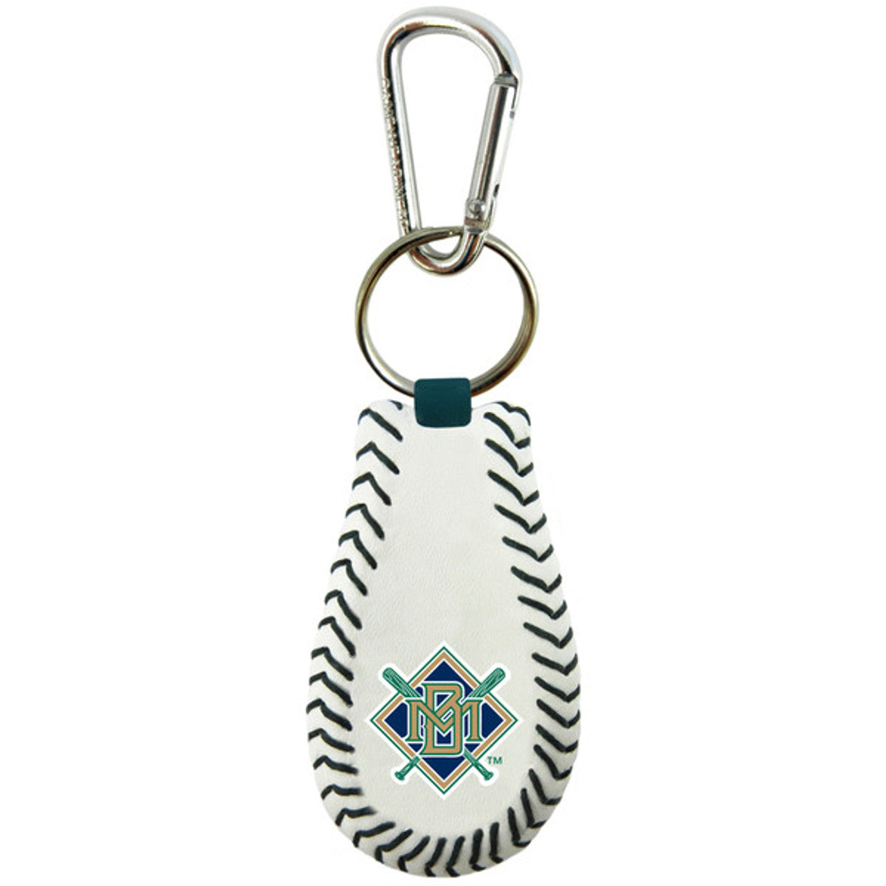 Milwaukee Brewers Keychain Classic Baseball Retro MB Logo CO - Sports Collectibles, Sports Memorabilia, Sports Fan Shop, Sports Gifts