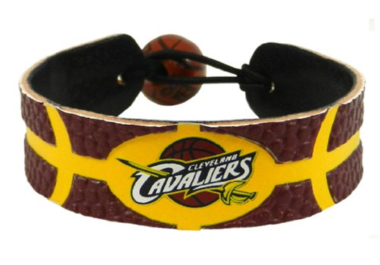 Cleveland Cavaliers Bracelet Team Color Basketball CO - Sports Collectibles, Sports Memorabilia, Sports Fan Shop, Sports Gifts