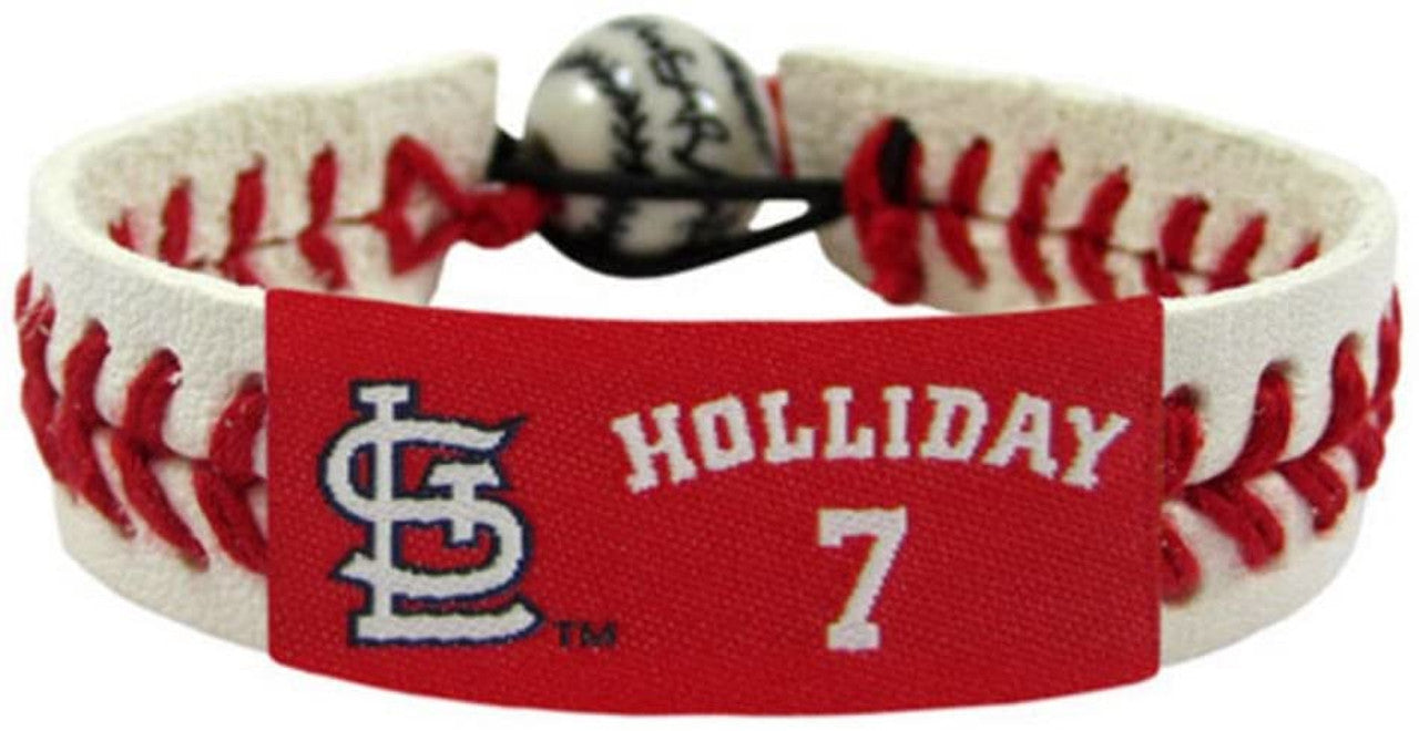 St. Louis Cardinals Bracelet Classic Baseball Matt Holiday CO - Sports Collectibles, Sports Memorabilia, Sports Fan Shop, Sports Gifts