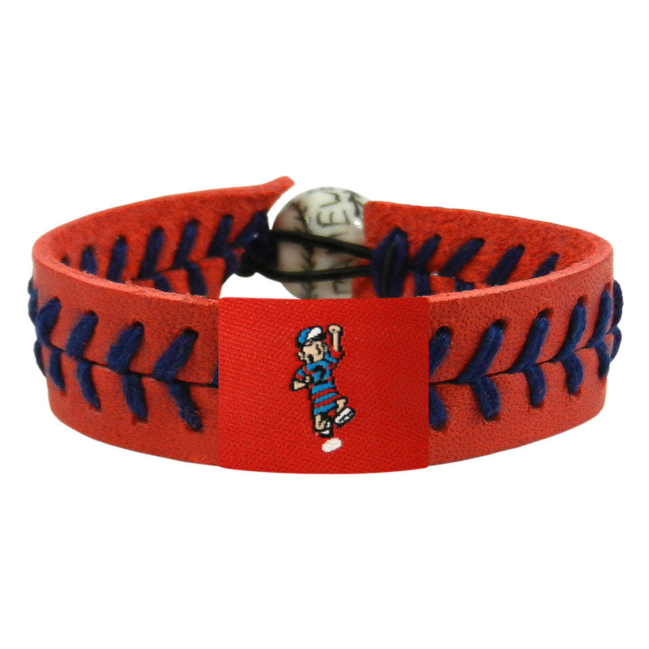 Milwaukee Brewers Bracelet Team Color Baseball Sausage Guy 2 CO - Sports Collectibles, Sports Memorabilia, Sports Fan Shop, Sports Gifts