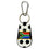 South Africa Flag Keychain Classic Soccer CO - Sports Collectibles, Sports Memorabilia, Sports Fan Shop, Sports Gifts