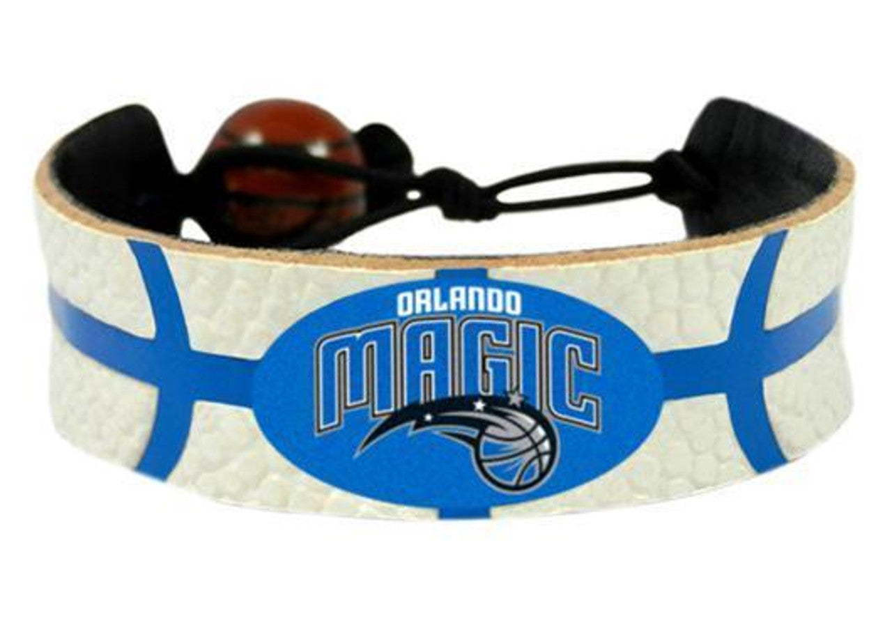 Orlando Magic Bracelet Team Color Basketball White CO - Sports Collectibles, Sports Memorabilia, Sports Fan Shop, Sports Gifts