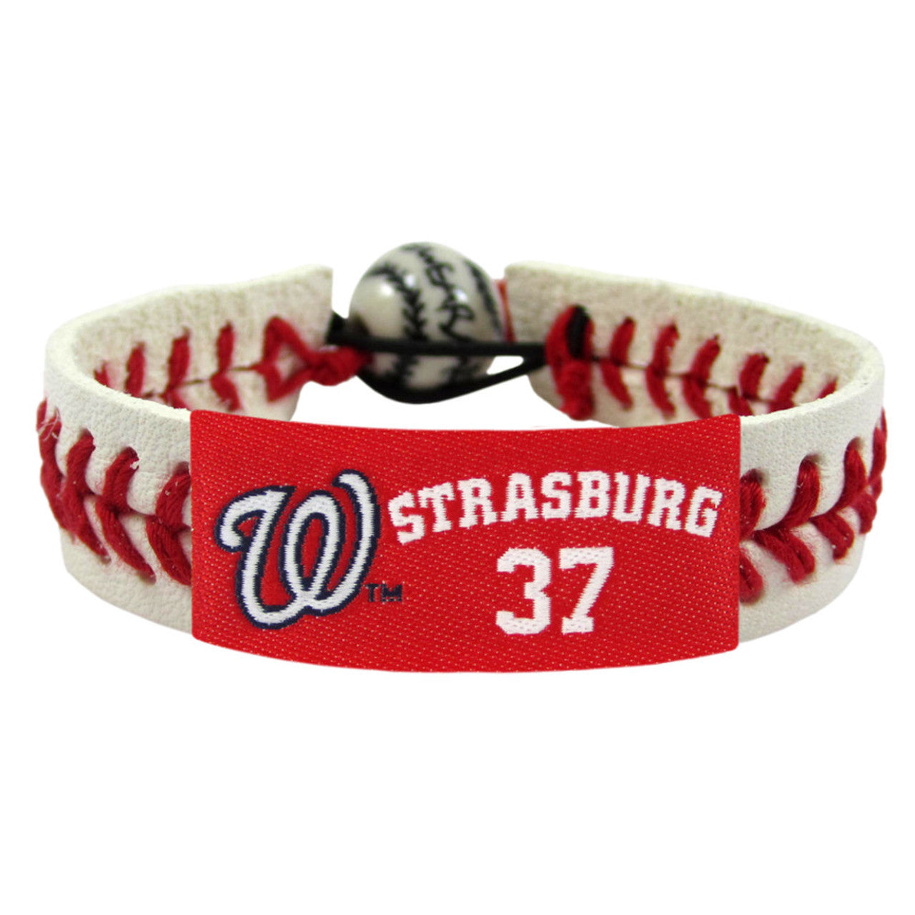 Washington Nationals Bracelet Classic Baseball Stephen Strasburg CO - Sports Collectibles, Sports Memorabilia, Sports Fan Shop, Sports Gifts