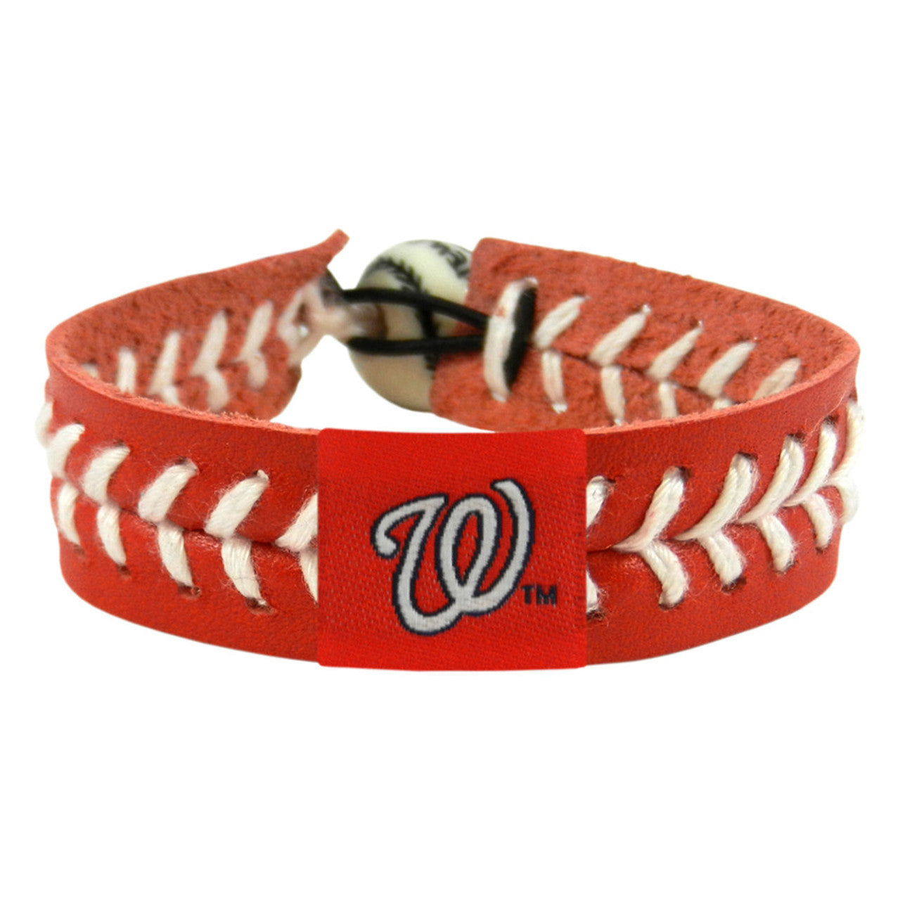 Washington Nationals Bracelet Team Color Baseball CO - Sports Collectibles, Sports Memorabilia, Sports Fan Shop, Sports Gifts