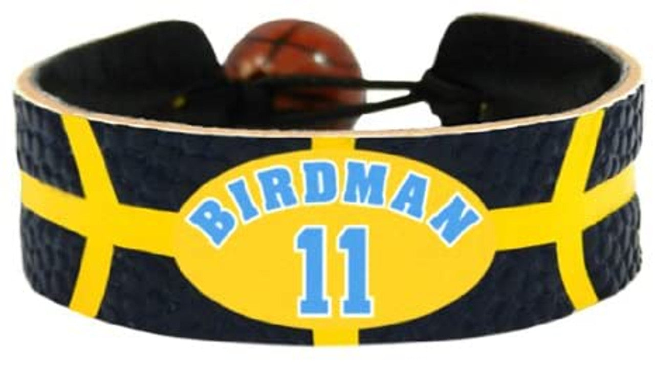 Denver Nuggets Bracelet Team Color Basketball Chris Andersen CO - Sports Collectibles, Sports Memorabilia, Sports Fan Shop, Sports Gifts