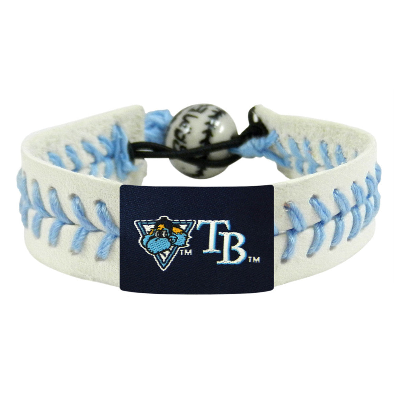 Tampa Bay Rays Bracelet Genuine Baseball Raymond Mascot CO - Sports Collectibles, Sports Memorabilia, Sports Fan Shop, Sports Gifts