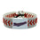 Minnesota Twins Bracelet Team Color Baseball Minnesota Script Logo Gray CO - Sports Collectibles, Sports Memorabilia, Sports Fan Shop, Sports Gifts