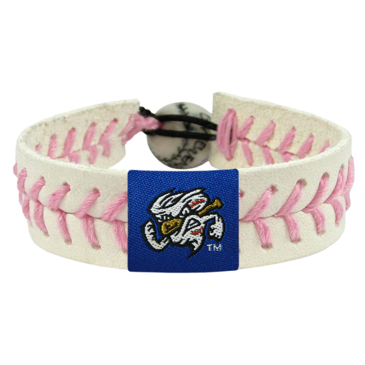 Omaha Storm Chasers Bracelet Baseball Pink Mascot CO - Sports Collectibles, Sports Memorabilia, Sports Fan Shop, Sports Gifts
