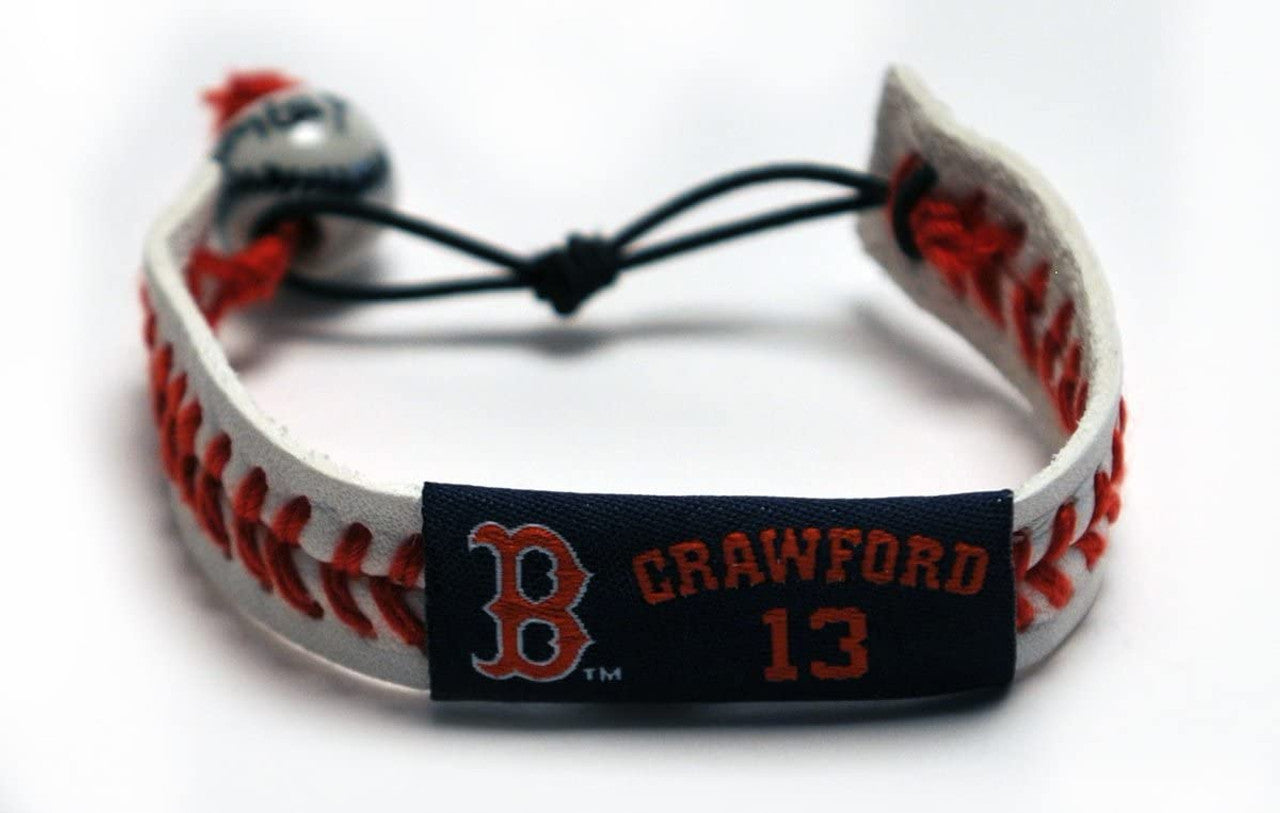 Boston Red Sox Bracelet Classic Baseball Carl Crawford CO - Sports Collectibles, Sports Memorabilia, Sports Fan Shop, Sports Gifts