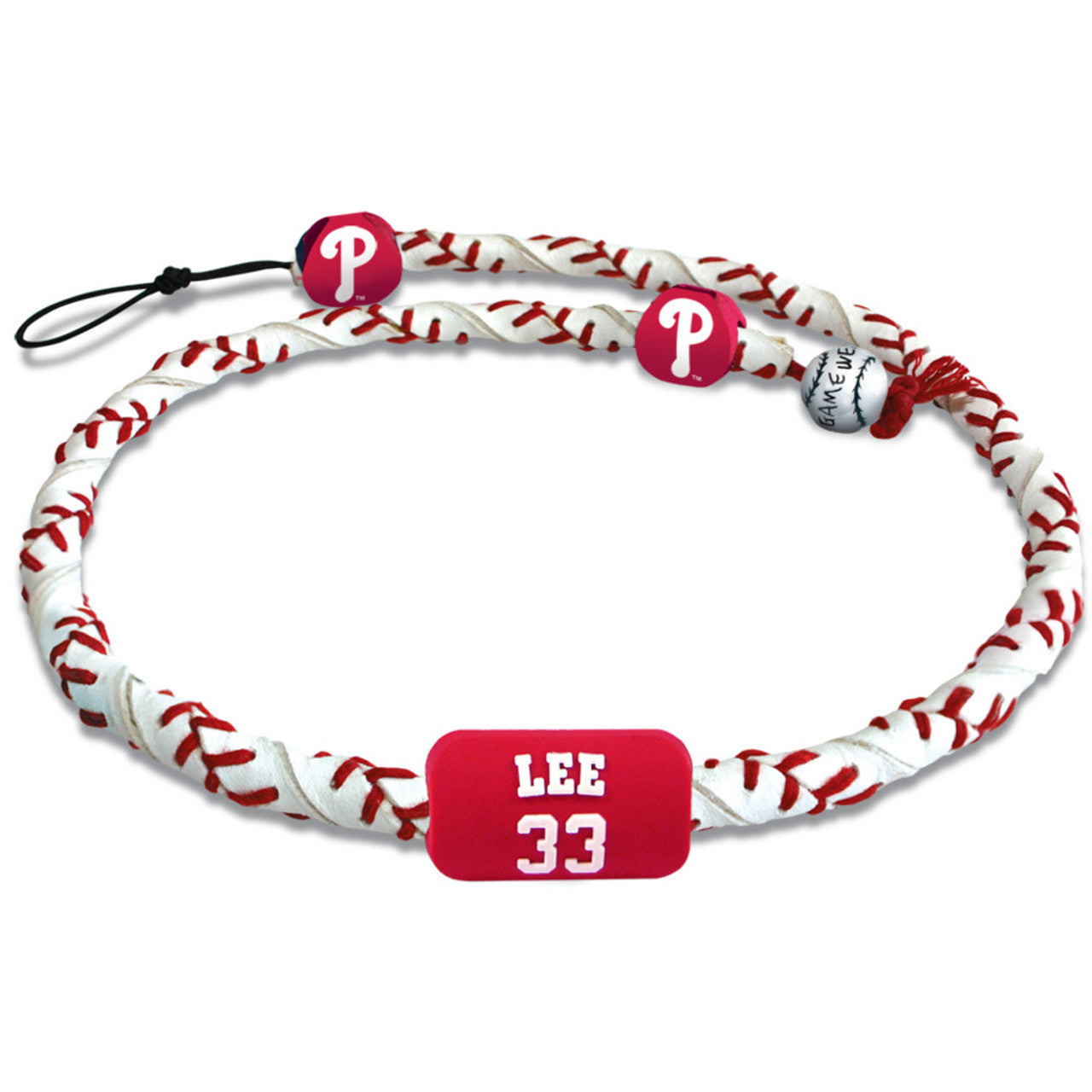 Philadelphia Phillies Necklace Frozen Rope Classic Baseball Cliff Lee CO - Sports Collectibles, Sports Memorabilia, Sports Fan Shop, Sports Gifts