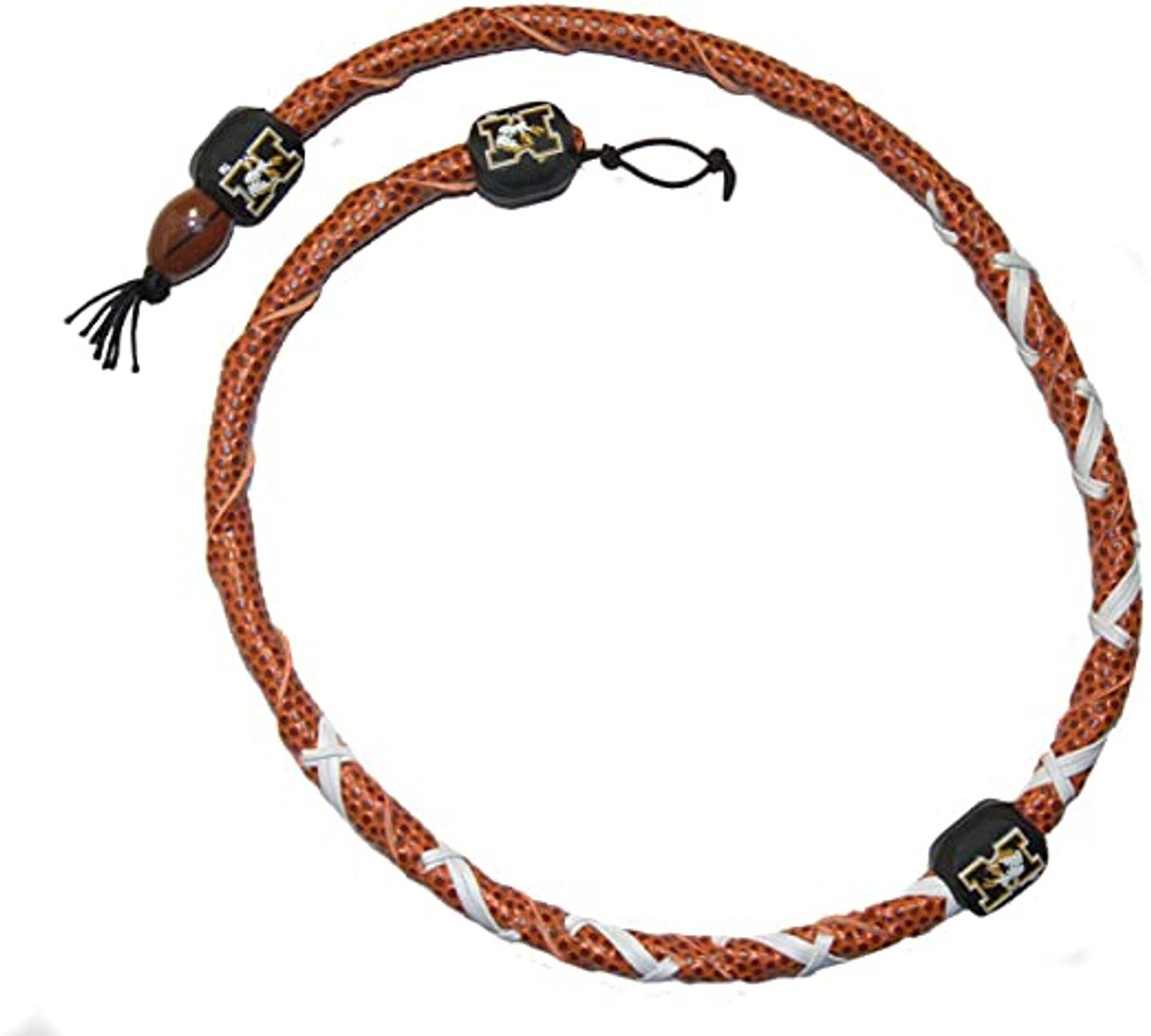 Missouri Tigers Necklace Spiral Football CO - Sports Collectibles, Sports Memorabilia, Sports Fan Shop, Sports Gifts