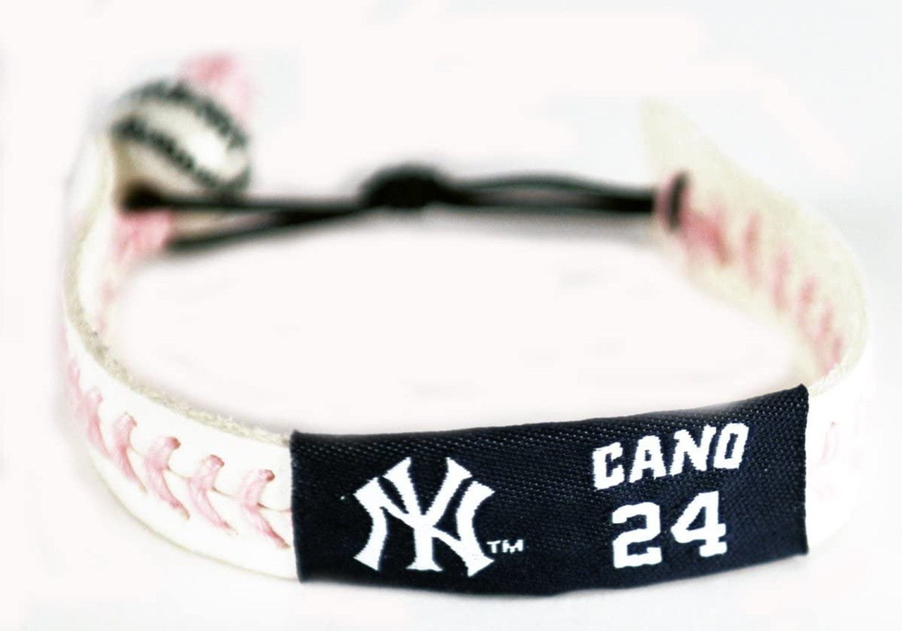 New York Yankees Bracelet Baseball Pink Robinson Cano CO - Sports Collectibles, Sports Memorabilia, Sports Fan Shop, Sports Gifts