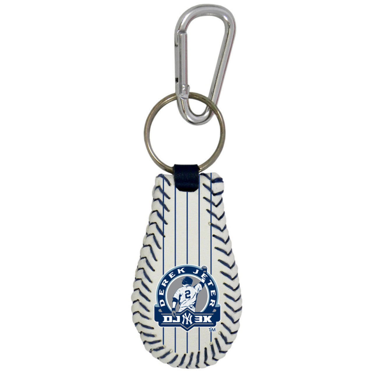 New York Yankees Keychain Baseball Derek Jeter DJ3K Pinstripe CO - Sports Collectibles, Sports Memorabilia, Sports Fan Shop, Sports Gifts