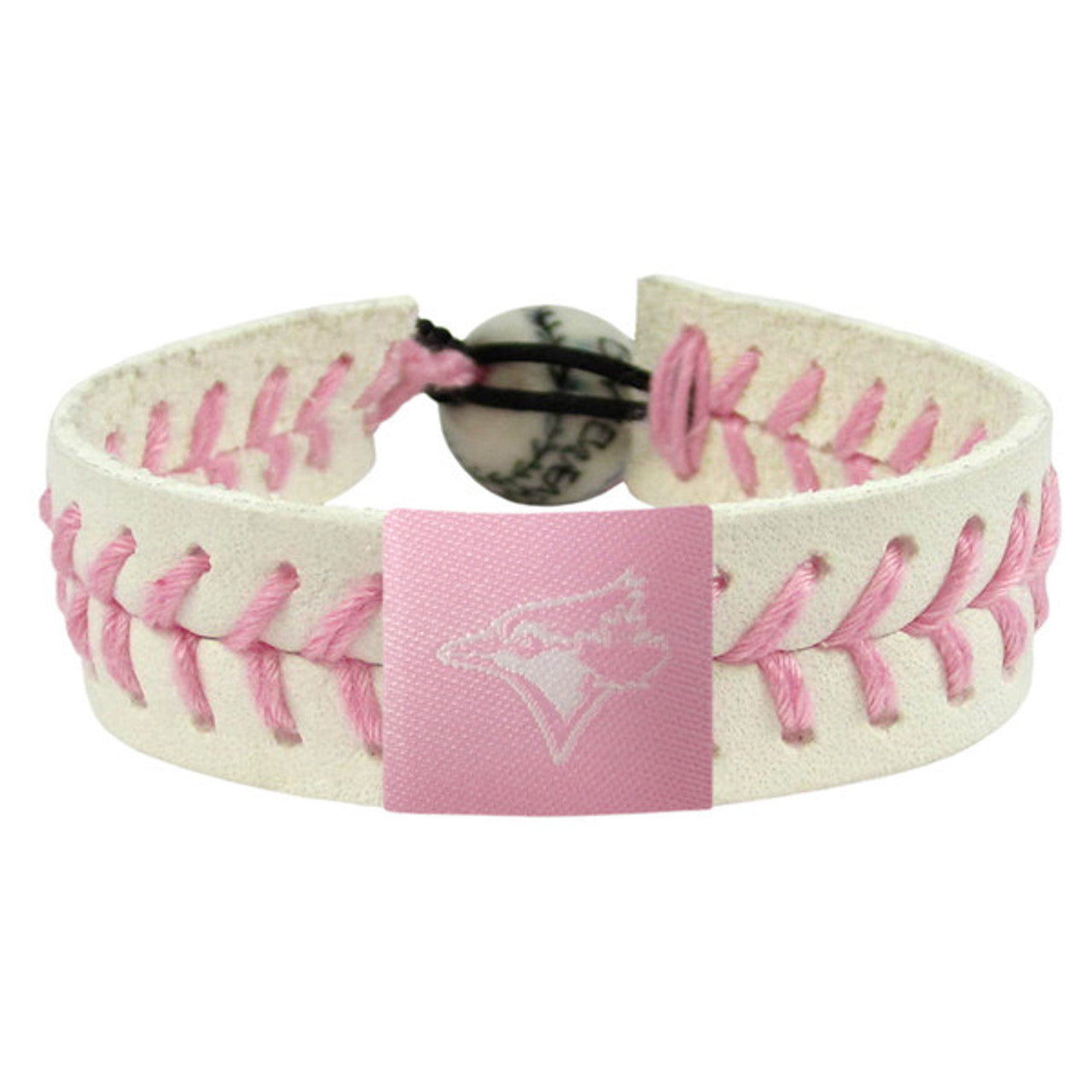 Toronto Blue Jays Bracelet Baseball Pink CO - Sports Collectibles, Sports Memorabilia, Sports Fan Shop, Sports Gifts