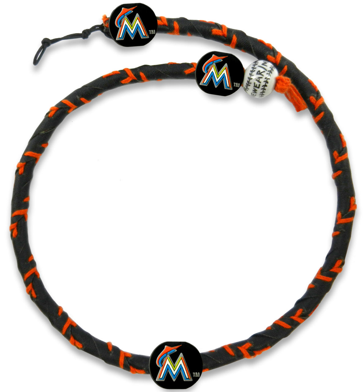 Miami Marlins Necklace Frozen Rope Baseball Team Color - Sports Collectibles, Sports Memorabilia, Sports Fan Shop, Sports Gifts