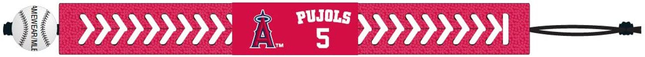Los Angeles Angels Bracelet Team Color Baseball Albert Pujols CO - Sports Collectibles, Sports Memorabilia, Sports Fan Shop, Sports Gifts