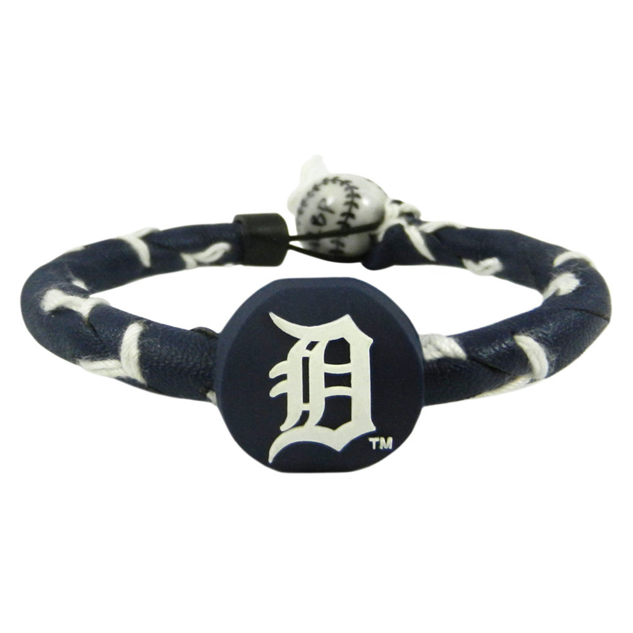 Detroit Tigers Bracelet Frozen Rope Team Color Baseball CO - Sports Collectibles, Sports Memorabilia, Sports Fan Shop, Sports Gifts