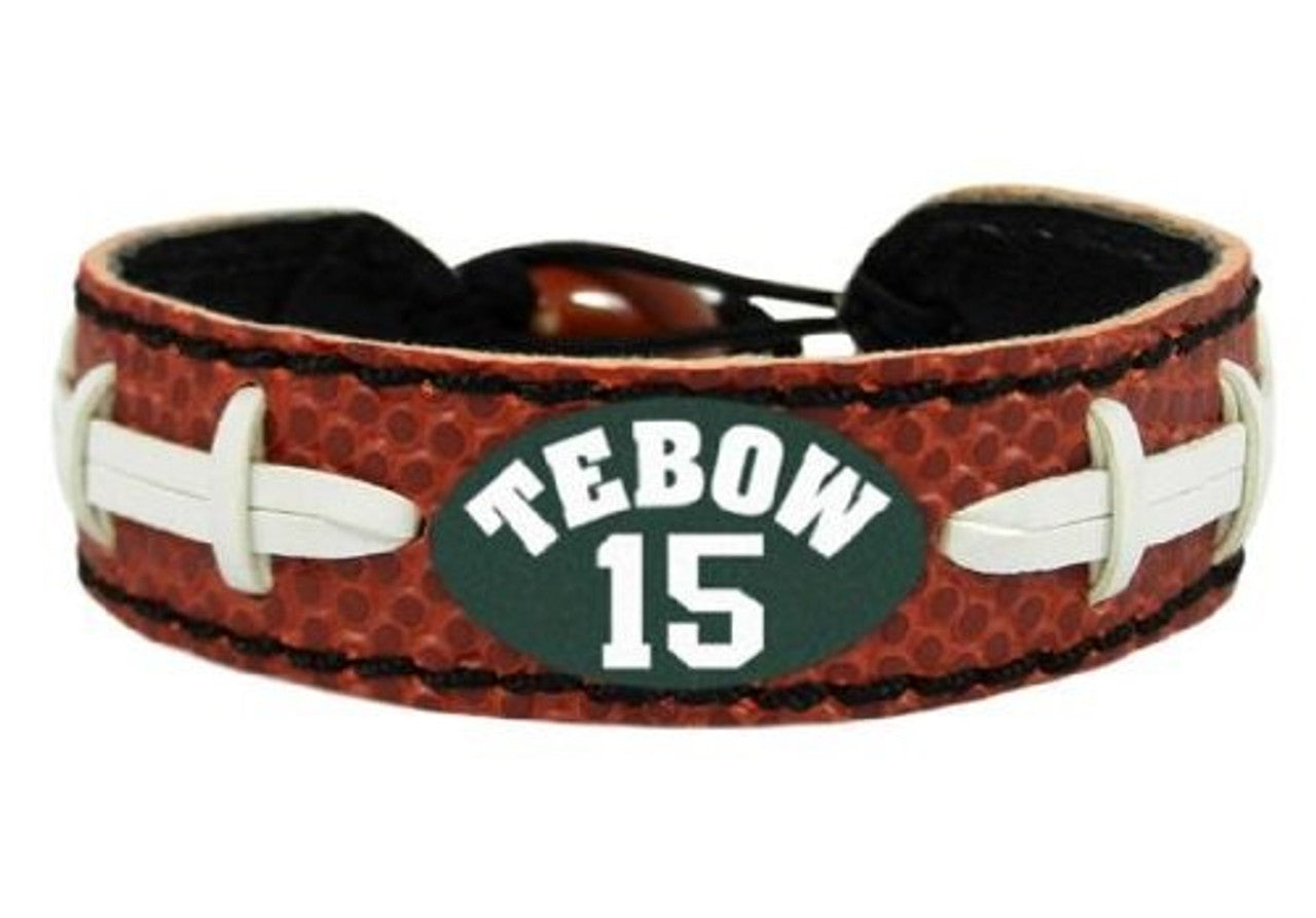 New York Jets Bracelet Classic Jersey Tim Tebow Design CO - Sports Collectibles, Sports Memorabilia, Sports Fan Shop, Sports Gifts