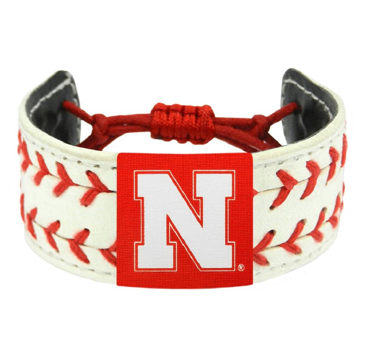 Nebraska Cornhuskers Bracelet Classic Two Seamer CO - Sports Collectibles, Sports Memorabilia, Sports Fan Shop, Sports Gifts
