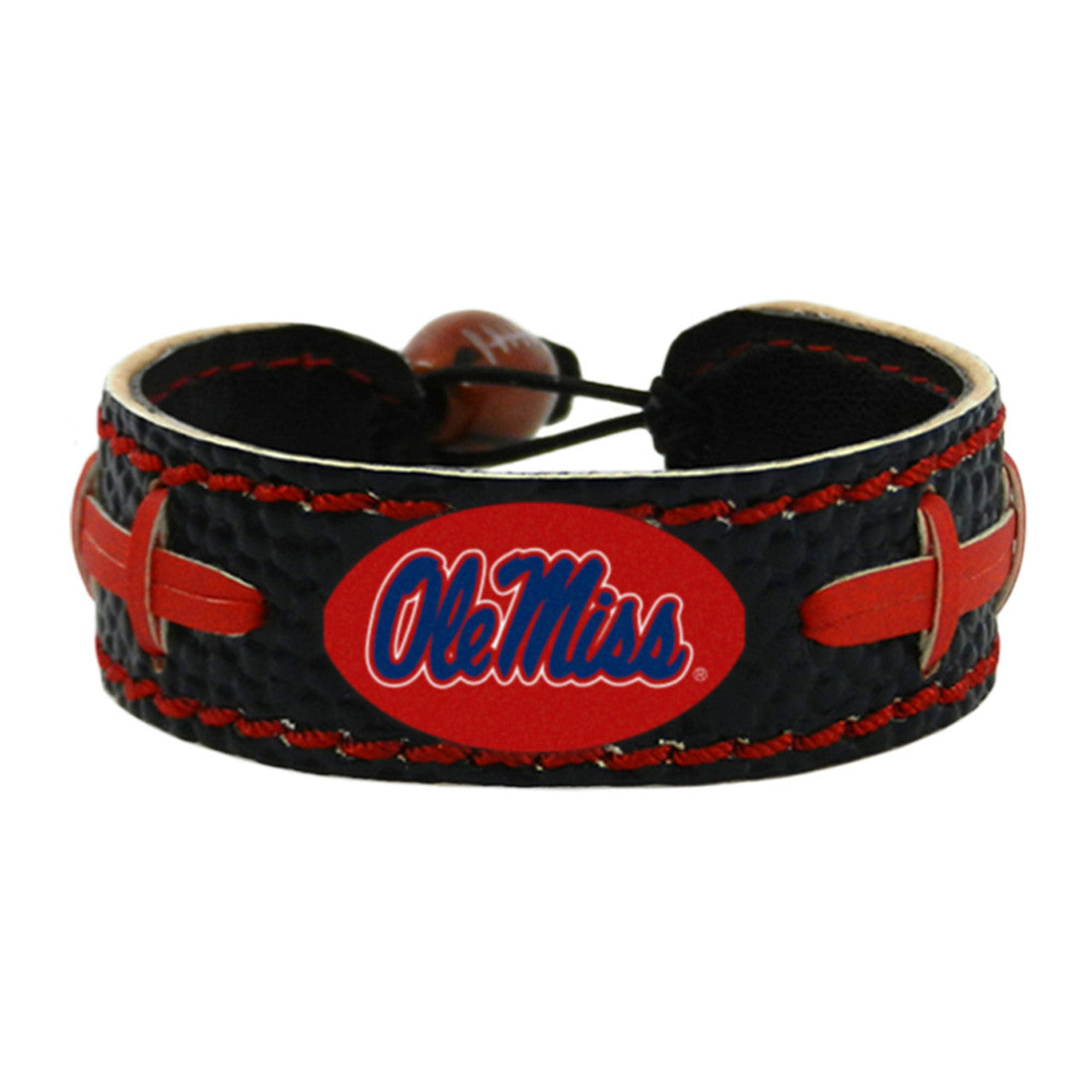 Mississippi Rebels Bracelet Team Color Football CO - Sports Collectibles, Sports Memorabilia, Sports Fan Shop, Sports Gifts