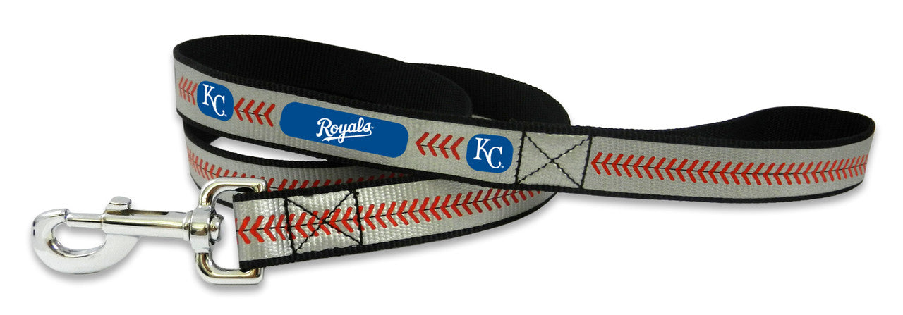 Kansas City Royals Pet Leash Reflective Baseball Size Large - Sports Collectibles, Sports Memorabilia, Sports Fan Shop, Sports Gifts