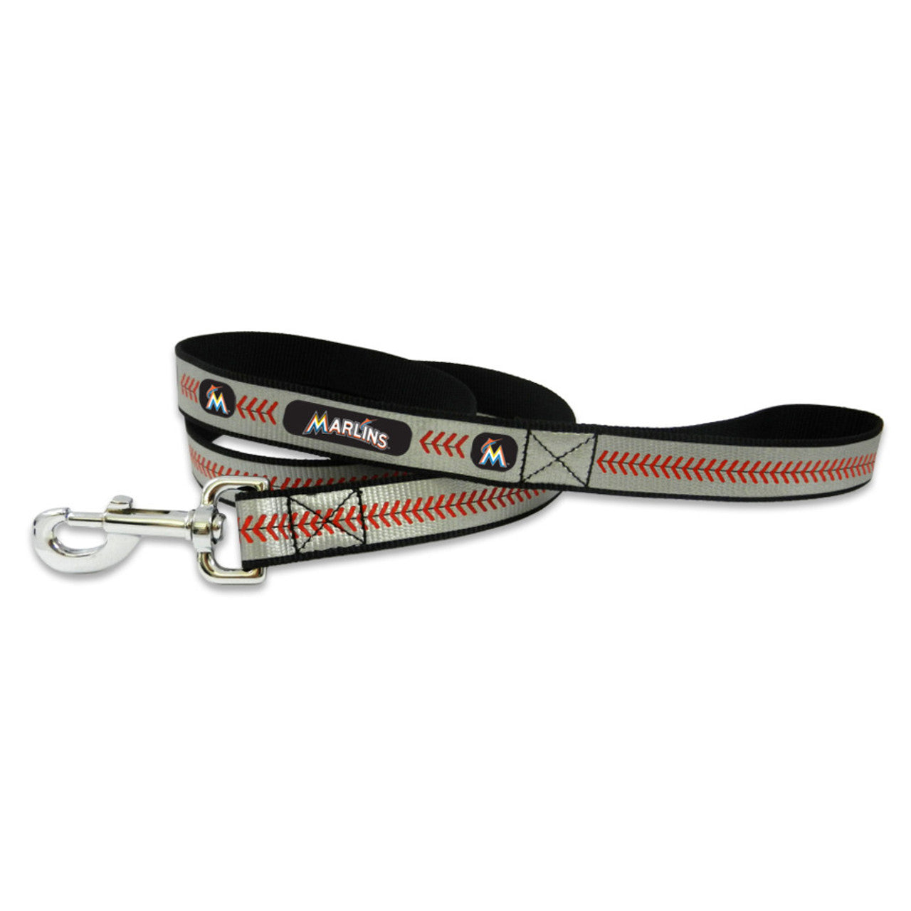 Miami Marlins Pet Leash Reflective Baseball Size Small - Sports Collectibles, Sports Memorabilia, Sports Fan Shop, Sports Gifts