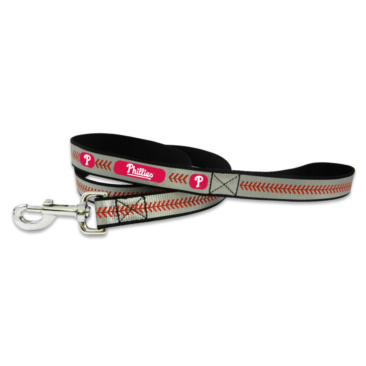 Philadelphia Phillies Pet Leash Reflective Baseball Size Small - Sports Collectibles, Sports Memorabilia, Sports Fan Shop, Sports Gifts