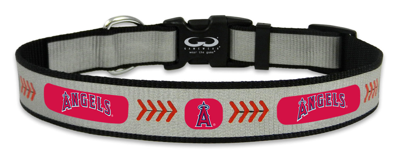 Los Angeles Angels Pet Collar Reflective Baseball Size Large - Sports Collectibles, Sports Memorabilia, Sports Fan Shop, Sports Gifts