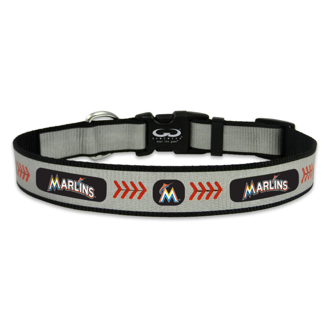 Miami Marlins Pet Collar Reflective Baseball Size Large - Sports Collectibles, Sports Memorabilia, Sports Fan Shop, Sports Gifts
