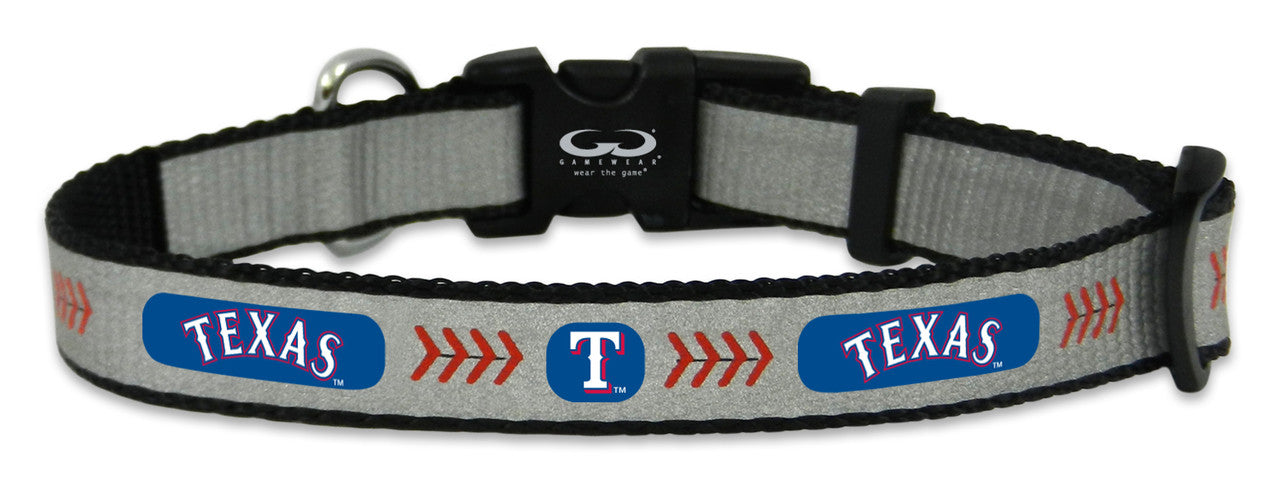 Texas Rangers Pet Collar Reflective Baseball Size Toy - Sports Collectibles, Sports Memorabilia, Sports Fan Shop, Sports Gifts