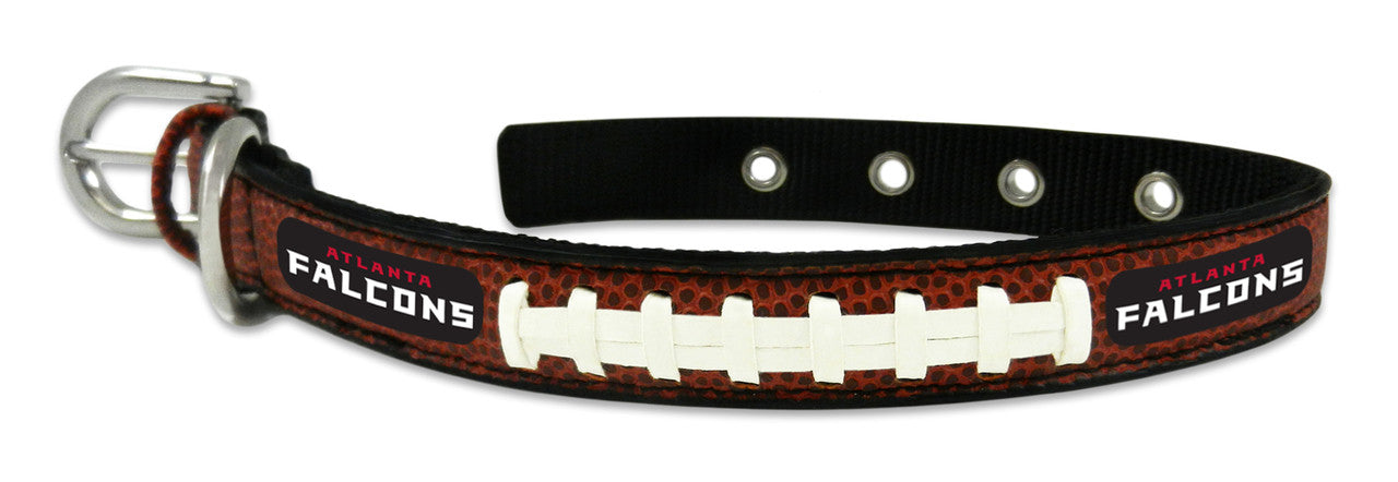 Atlanta Falcons Pet Collar Leather Classic Football Size Small - Sports Collectibles, Sports Memorabilia, Sports Fan Shop, Sports Gifts