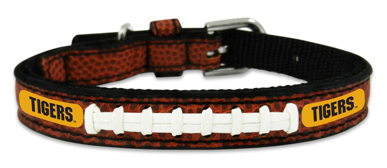 Missouri Tigers Classic Leather Toy Football Collar CO - Sports Collectibles, Sports Memorabilia, Sports Fan Shop, Sports Gifts