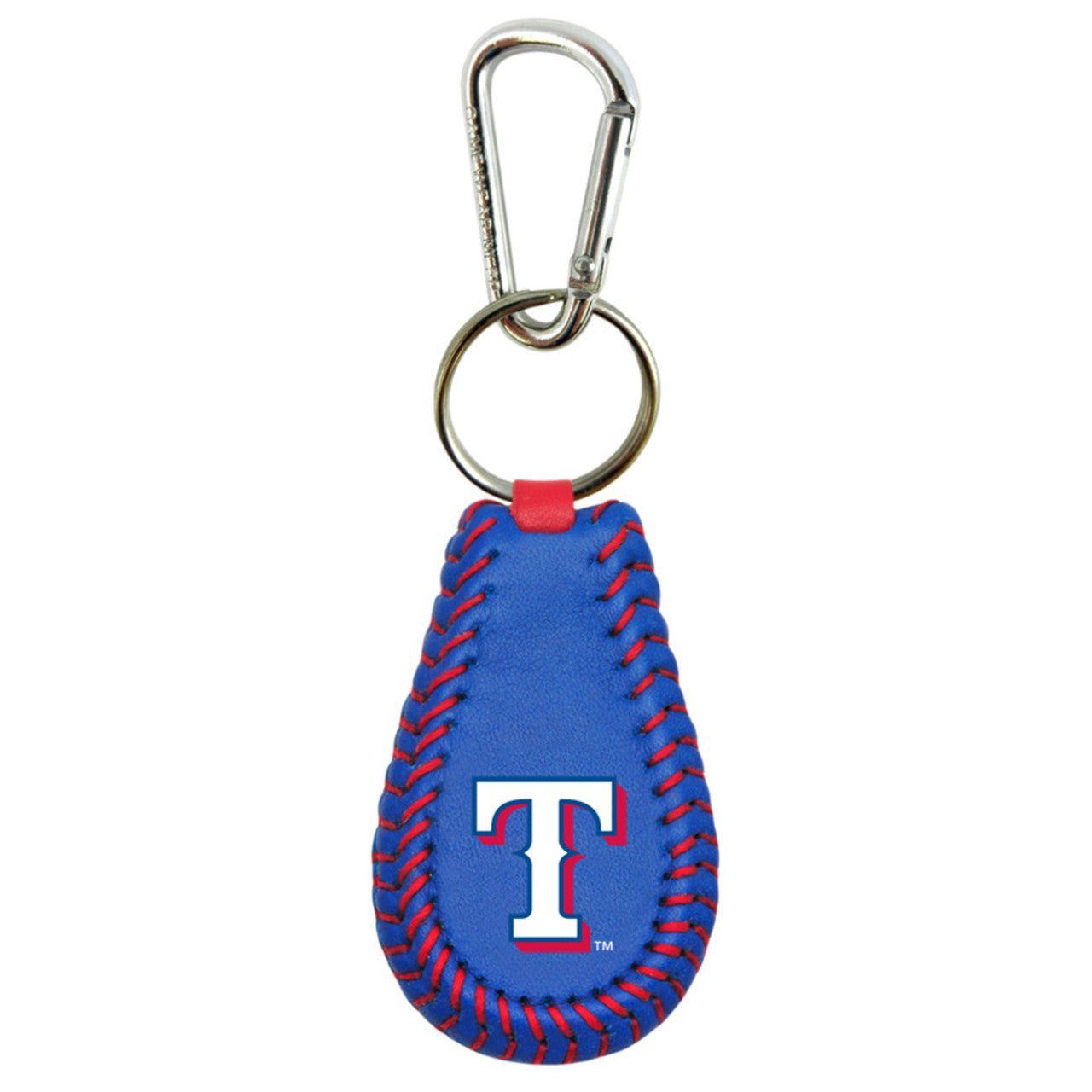 Texas Rangers Keychain Team Color Baseball CO - Sports Collectibles, Sports Memorabilia, Sports Fan Shop, Sports Gifts