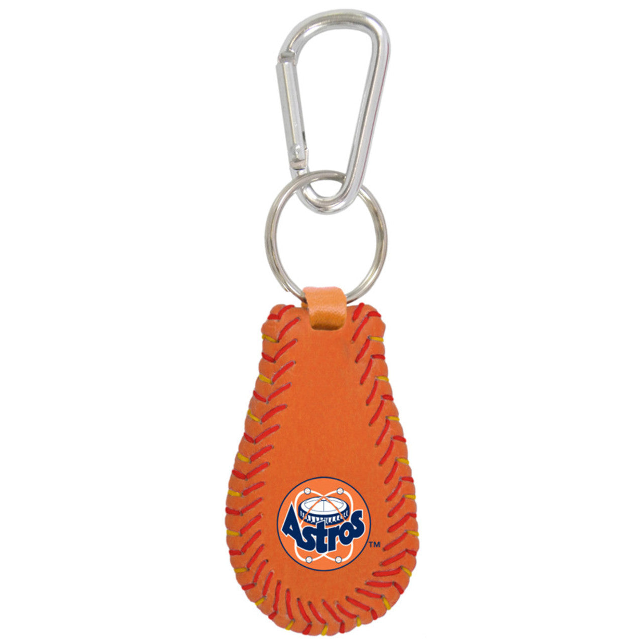 Houston Astros Keychain Team Color Baseball Retro 80's Logo CO - Sports Collectibles, Sports Memorabilia, Sports Fan Shop, Sports Gifts