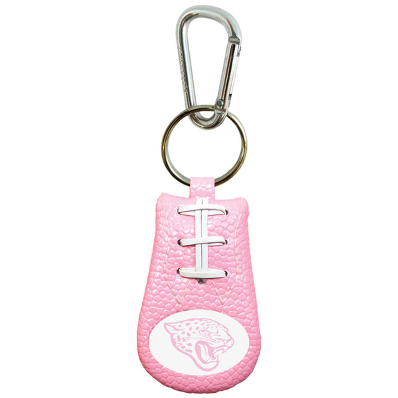 Jacksonville Jaguars Keychain Football Pink CO - Sports Collectibles, Sports Memorabilia, Sports Fan Shop, Sports Gifts