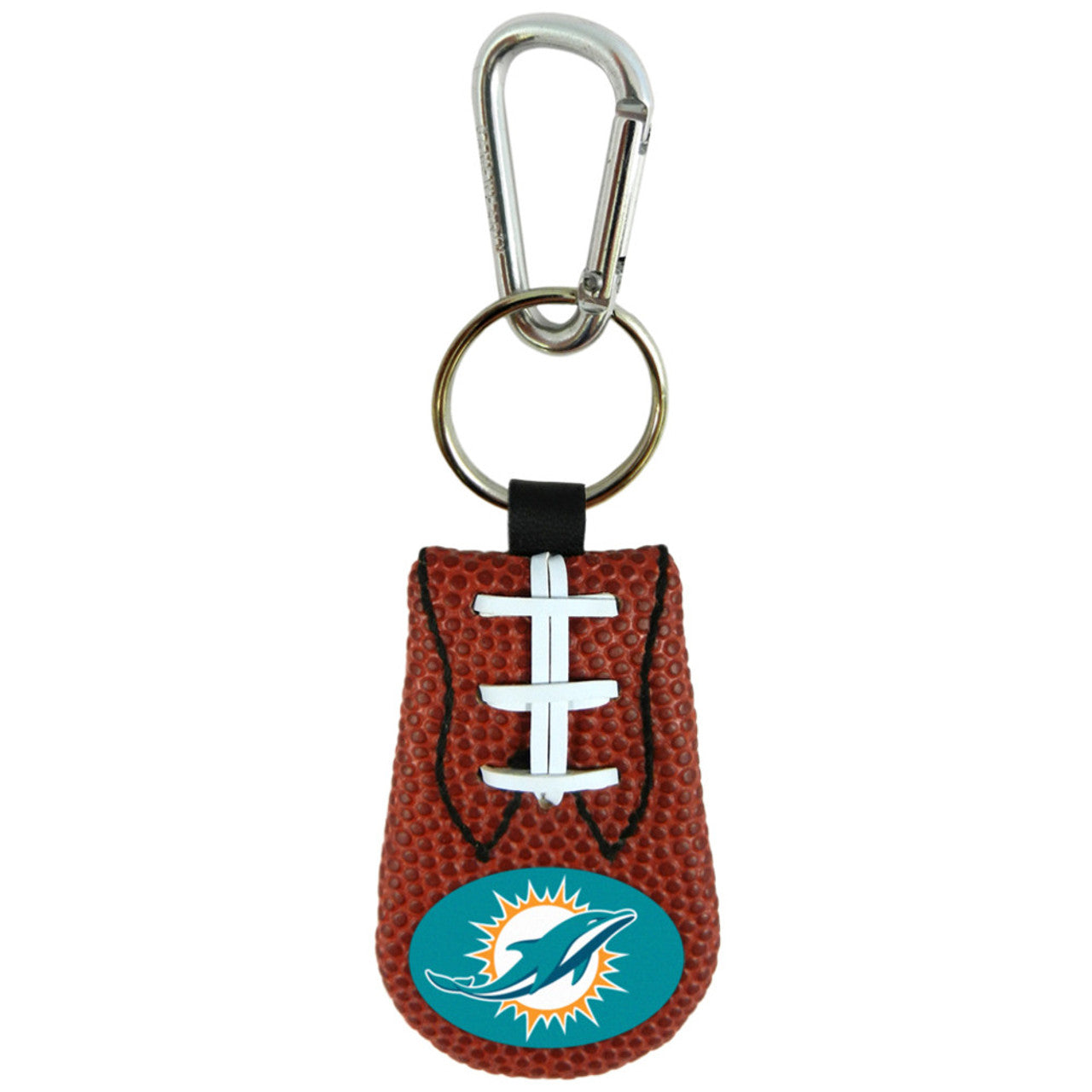 Miami Dolphins Keychain Classic Football Alternate CO - Sports Collectibles, Sports Memorabilia, Sports Fan Shop, Sports Gifts