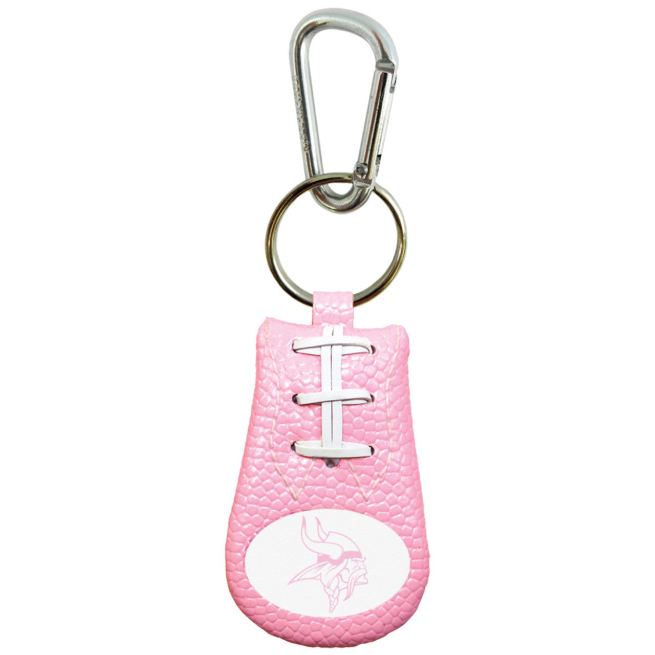 Minneosta Vikings Keychain Pink Football - Sports Collectibles, Sports Memorabilia, Sports Fan Shop, Sports Gifts