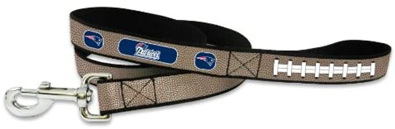 New England Patriots Pet Leash Reflective Football Size Large CO - Sports Collectibles, Sports Memorabilia, Sports Fan Shop, Sports Gifts